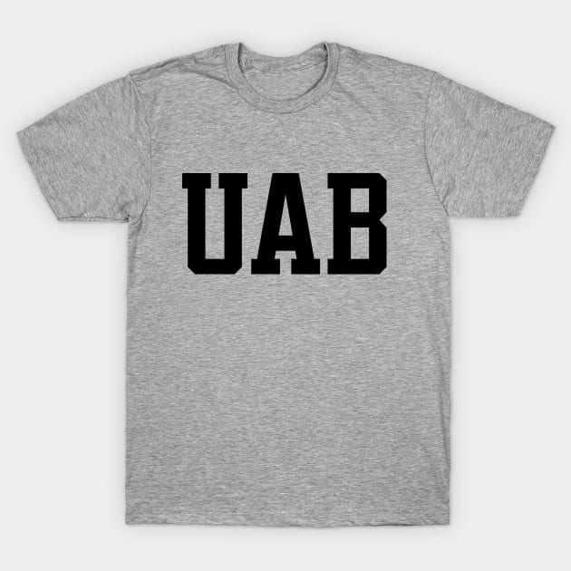 UAB Arnold T-Shirt by avperth